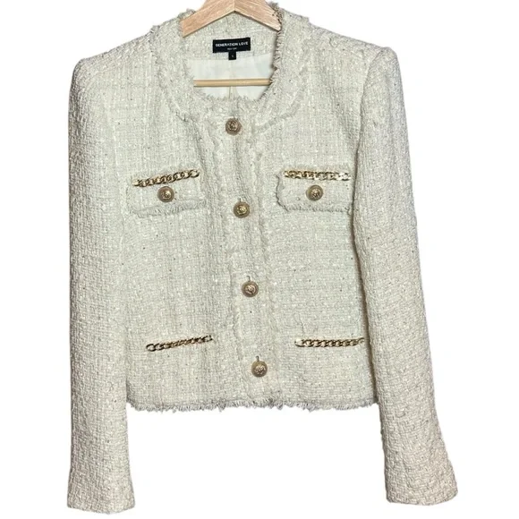 Generation love Velma Tweed Jacket SMALL - Picture 4 of 7